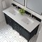 James Martin Vanities Brittany 60in Double Vanity, Black Onyx w/ 3 CM White Zeus Quartz Top 650-V60D-BKO-3WZ - alternate 4